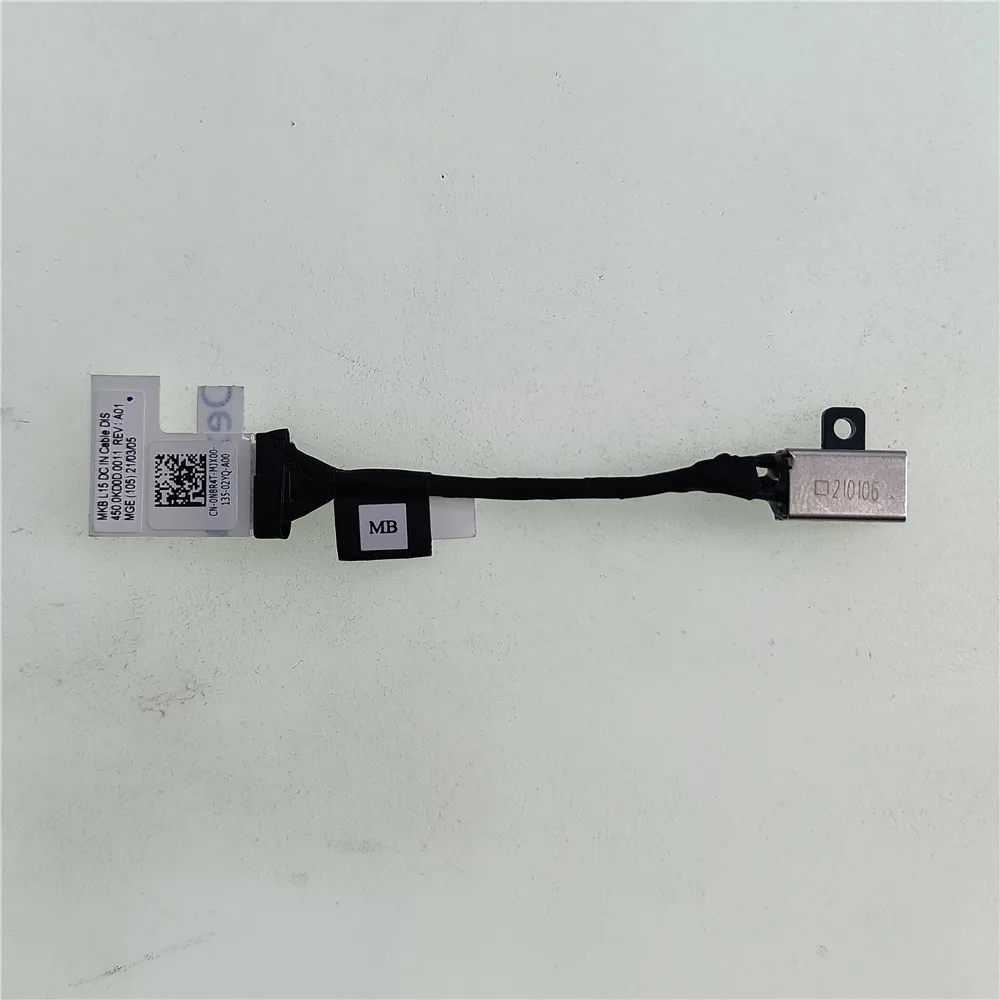 Imagem -02 - para Dell Inspiron 15 5501 5502 5504 5505 5508 5509 Laptop Dc-in Jack de Entrada de Energia dc com Cabo Cabo dc Jack Cable Novo 0n8r4t N8r4t