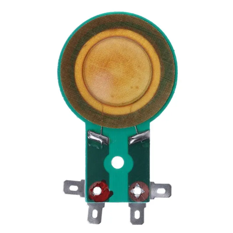 2 قطعة 25.5 مللي متر 24.5 مللي متر القرن ثلاثة أضعاف فيلم الراتنج غشاء محرك رئيس مكبر الصوت ملف صوتي