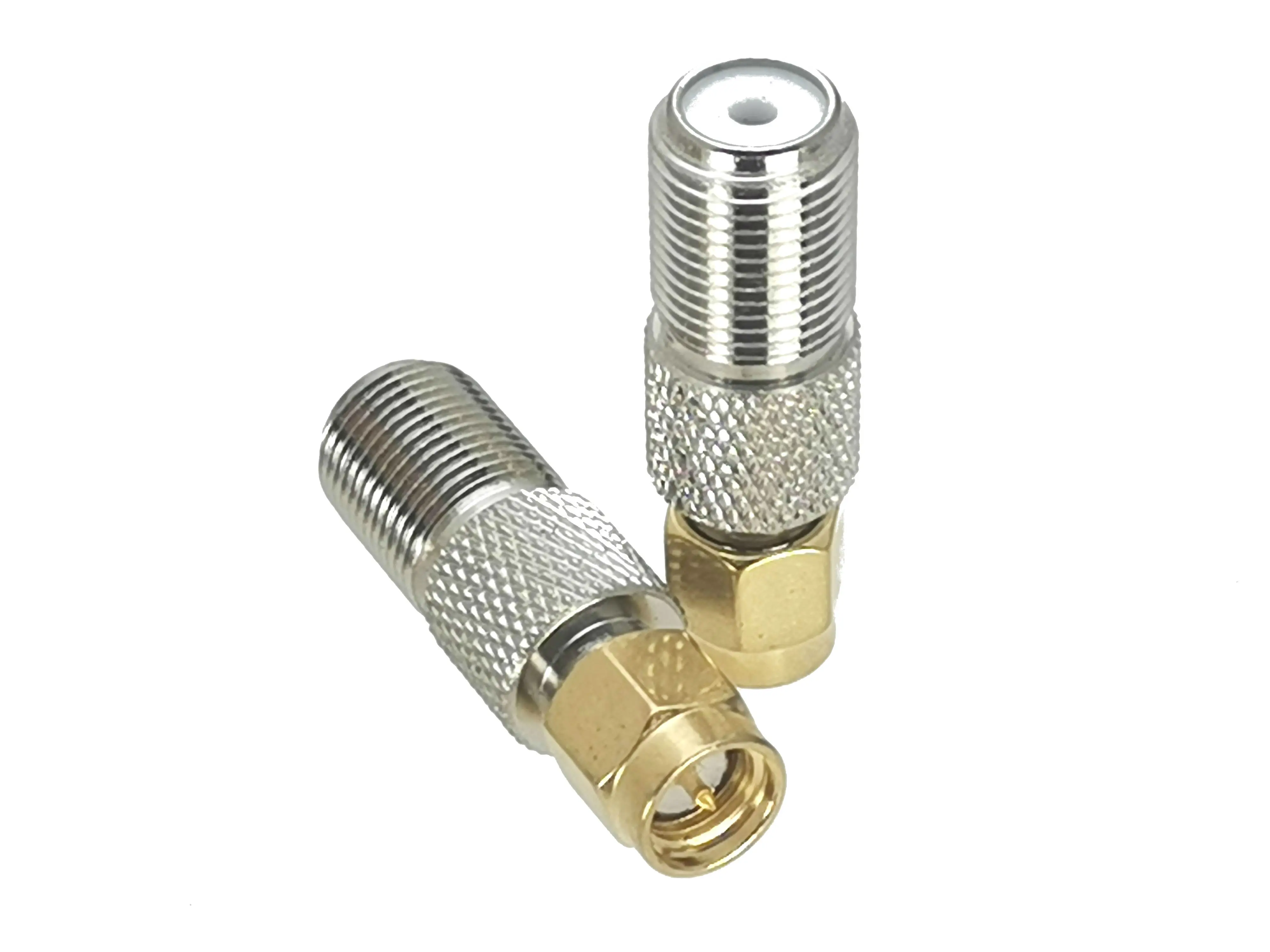 1Pcs F TV to RCA TV / TNC / FME / MiniUHF / IEC PAL DVB-T / F / SMA / MCX / RP-SMA Male plug & Female jack RF Adapter connector