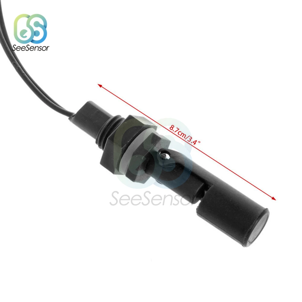 Horizontal Float Sensor Switch Side Mount Liquid Water Level Sensor Controller Automatic Water Pump Controller Tank Pool 220V