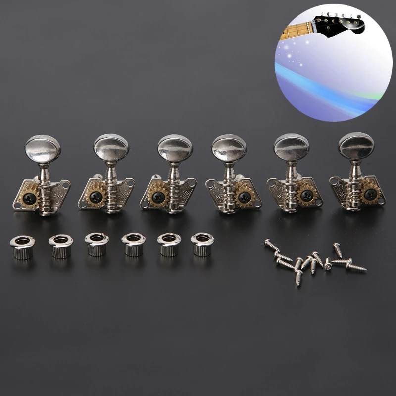 Big saleAcoustic Folk Guitar Open Tuning Peg Tuners Machine Heads for Replacement Parts