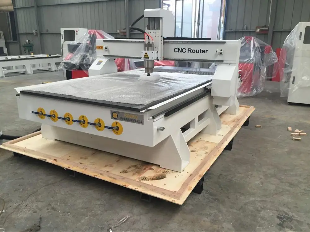 Robotec-máquina enrutadora CNC para tallado en madera, escultura de mesa al vacío, 1325