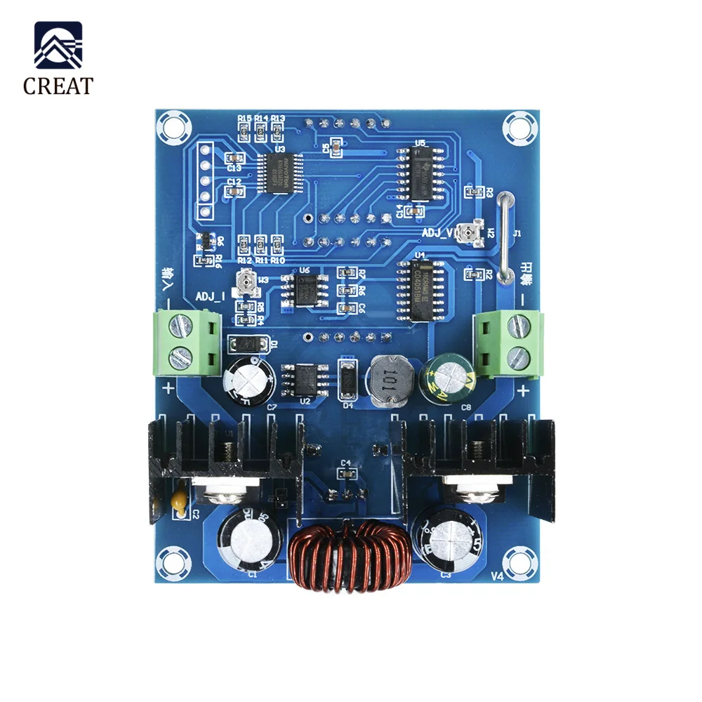 XH-M403 LED Digital Voltage Regulator Buck Step Down Power Supply Module XL4016 DC-DC DC 5 -36V to DC 1.3 -32V 8A