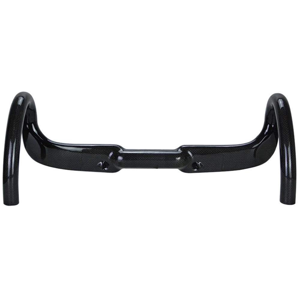 Carbon Bicycle Handlebar Accessories,Bent Bar,MTB Lightweight Mountain Bike Handles,Road Cycling Bicycl Steering Wheel,420/440MM