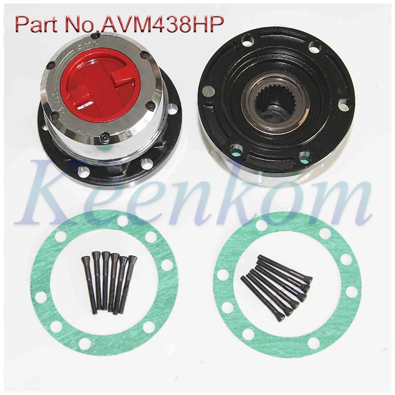 2Pcs Manual Locking Hub For Suzuki Samurai Sierra Sidekick Lock Outs AVM438HP