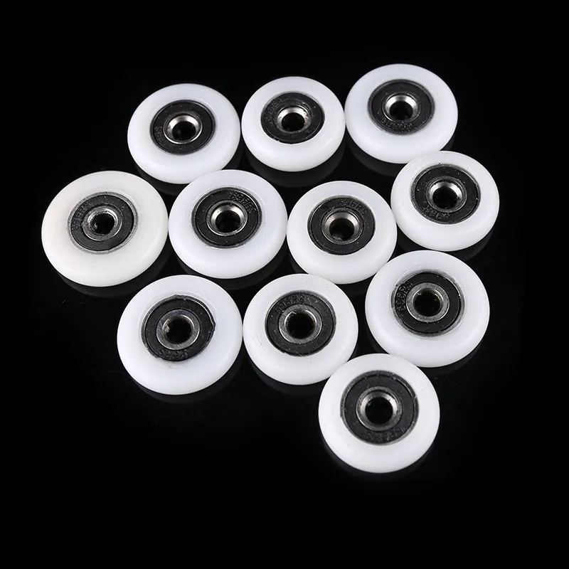 

8pcs Shower Door Rollers/Runners/Spares 19/20/23/24/25/26/27mm wheels diameter, 5mm hole