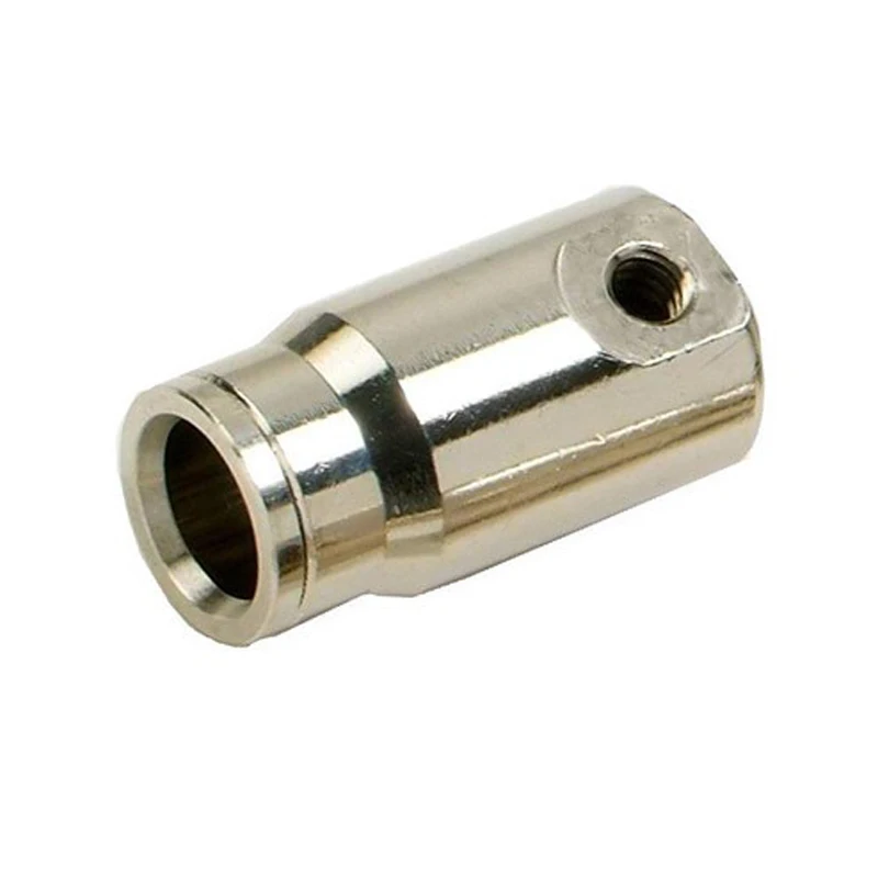 2 Pcs 3/8 Tube O.D Slip Lock With One Hole Fitting For Nozzle End Plug 3/16'' Thread For High Pressure Misting System Sprayer