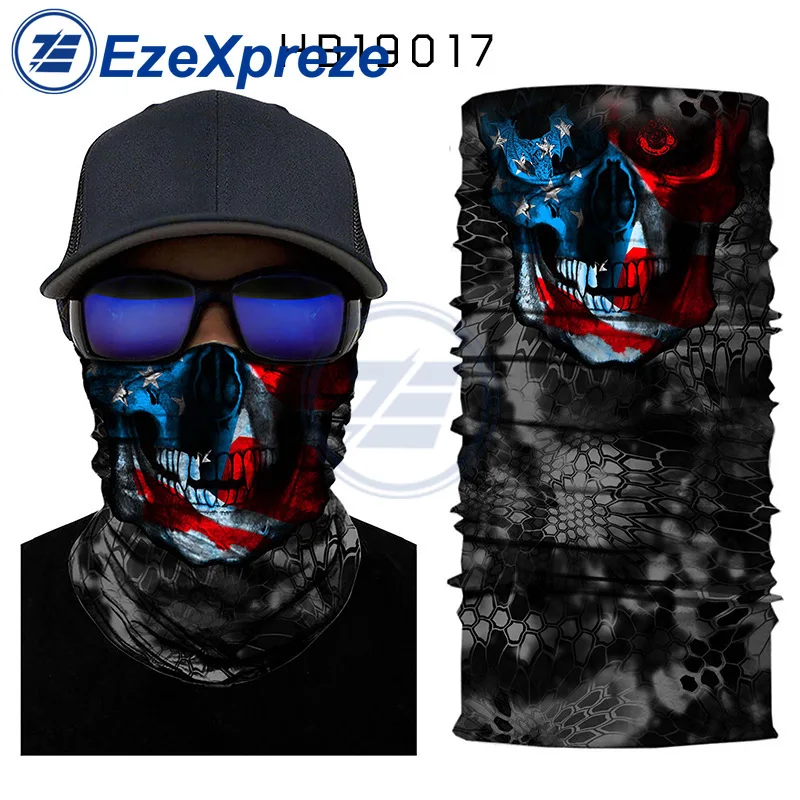 Multifunction Outdoor Sport Magic 3D Scarf Neck gaiter Warm Hiking Cycling Face mask Head Wrap Cover Bandana Balaclava Headband