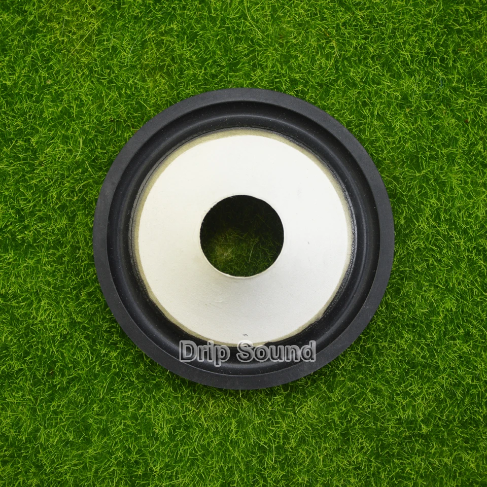 2pcs 4" inch Speaker Rubber Edge Drup Plastic Cone Basin Vibrating Diaphragm Woofer Repair Parts OD100mm/3.97" ID25.5mm/1.00"