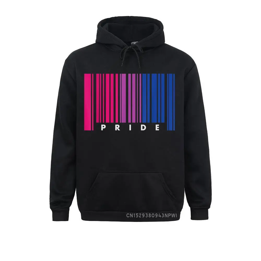 Barcode Bisexual Pride LGBT Hoodie Lesbian Gay Flag Gifts Pullover Men's Hoodies England Style Winter Sweatshirts Camisa