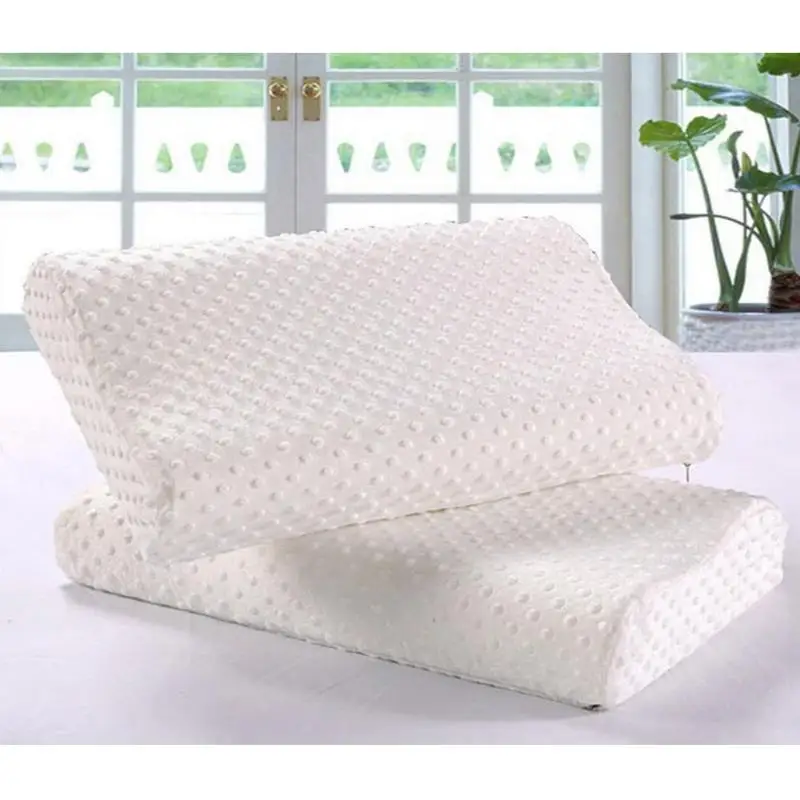 25 Hot Soft Wave Fiber Foam Pillow Slow Rebound Memory Pillow Neck Head  Cervical Health Care Orthopedic Pillow for Home