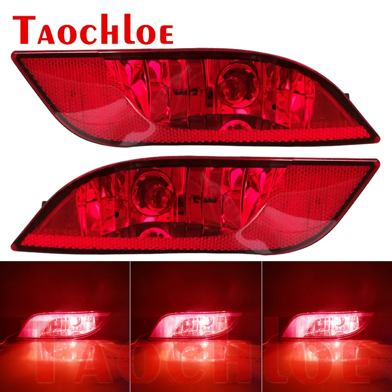 12V Rear Bumper Fog Lamp For Jeep Compass 2017 2018 2019 Auto Bulb Brake Light Reflector Right Left