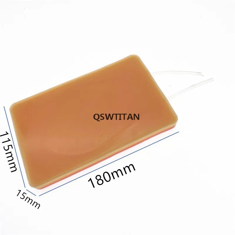 Vascular Injection Module Puncture Simulation Blood Return Module Medical Skin Surgical Suture Training pad