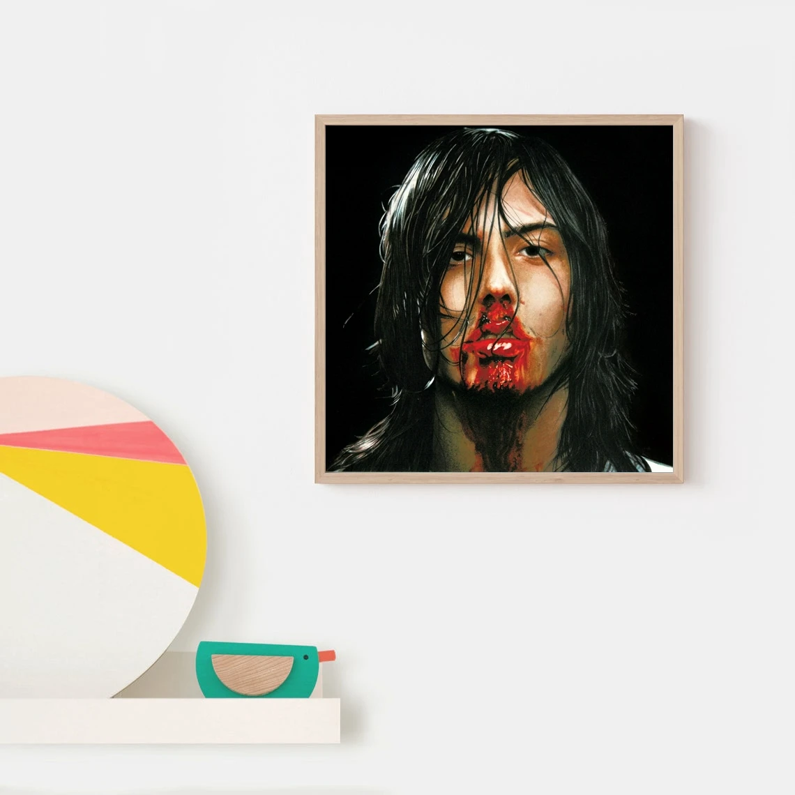 Andrew W.K. I Get Wet Music Album Poster Rap Star Pop Singer Wall Painting Art Decoration (No Frame)