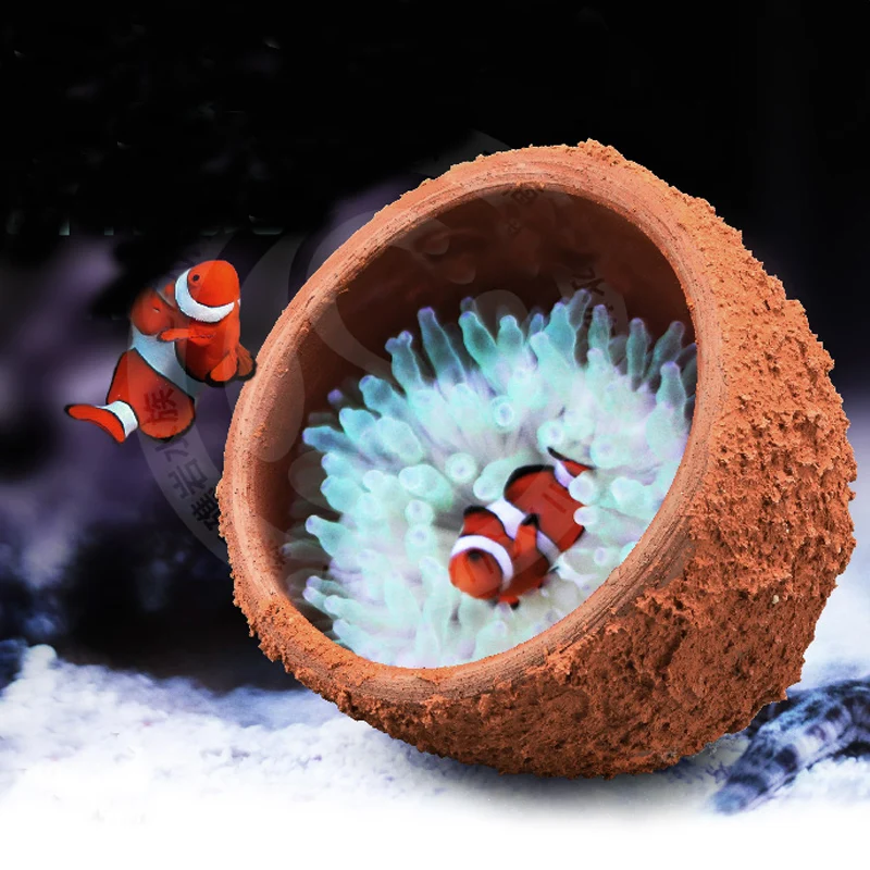 Anemone Nest Prevent Running Away Clay and Live Rock Made for Aquarium Reef Tank