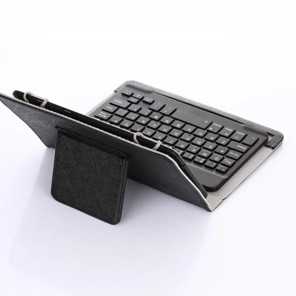 Teclado para lenovo tab p10, capa universal m10, para tablet sem fio bluetooth, capa de couro pu + caneta