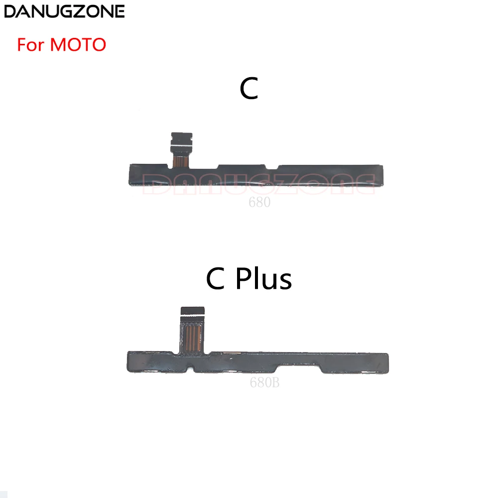 Power Button Switch Volume Button Mute On / Off Flex Cable For Motorola MOTO C Plus