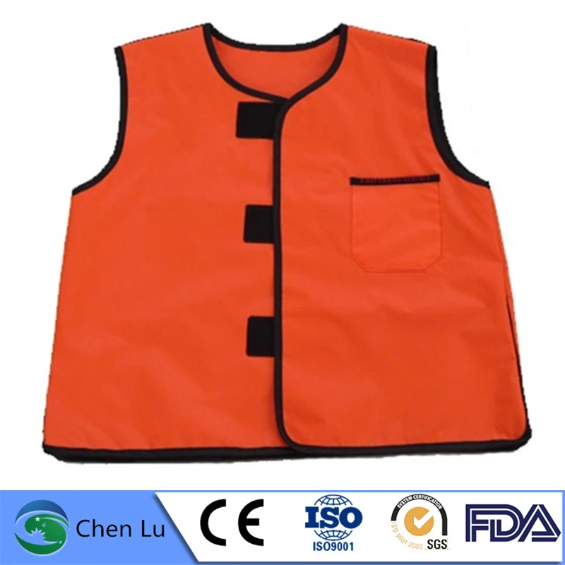 Direct selling x-ray gamma ray radiation protective 0.5mmpb lead short vest radiological protection waistcoat