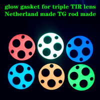 Turbo Glow gasket for Triple TIR lens glow board for JAXMAN E1 E2L flashlights free shipping