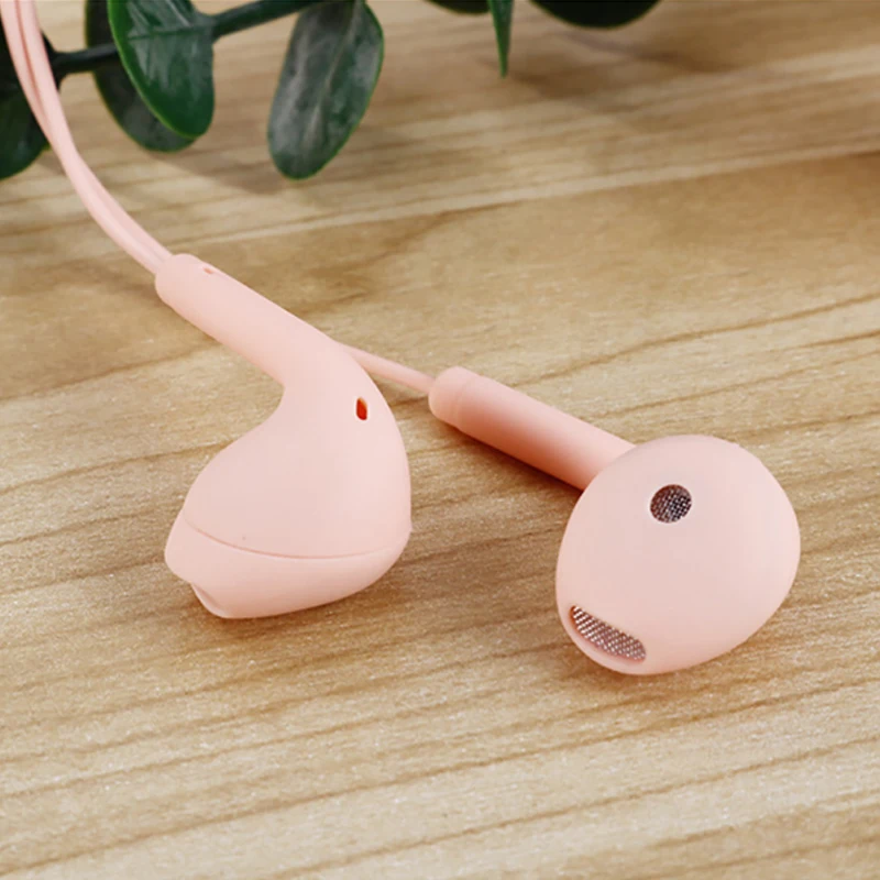 3.5m 이어폰 케이블로 귀 사운드 음악을 통한 1.2mm HIFI 헤드셋 ios에 적합한 유선 이어폰 Huawei vivo oppo 와이어 제어