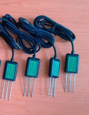 Sensor de temperatura de humedad del suelo, Sensor de temperatura y humedad del suelo, rango 0-50%,0-100%