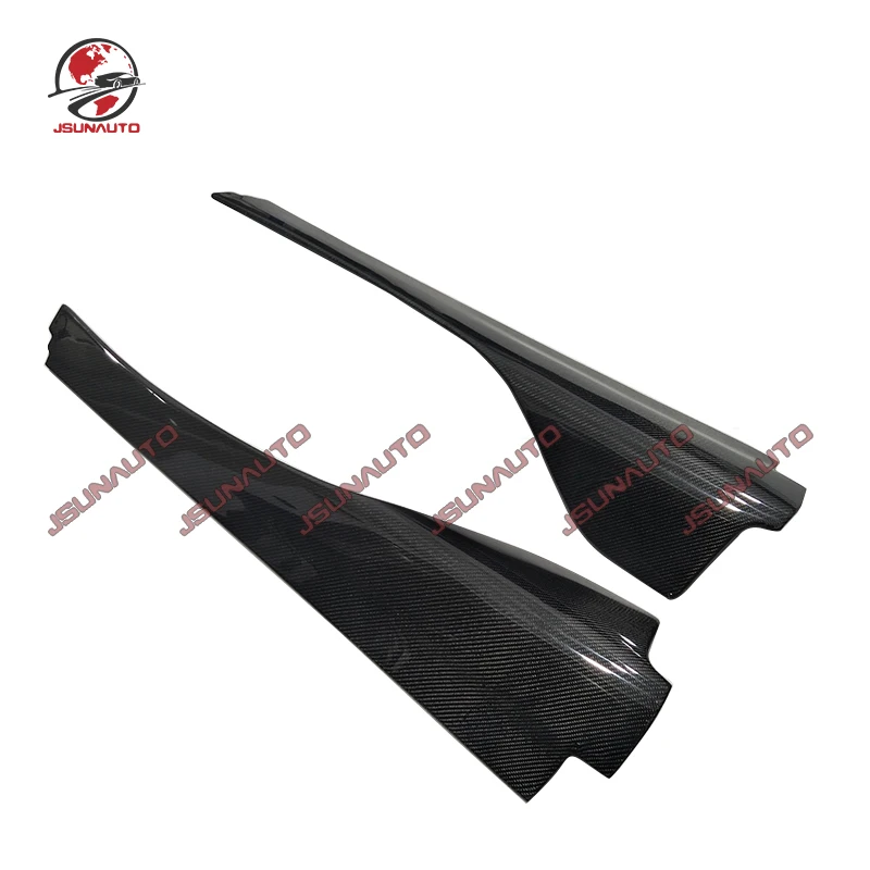 

Carbon Fiber Side Skirts For McLaren 720S Side Extension BodyKit Side Panels Cover For 720s 2017-2021 Front Door Lip