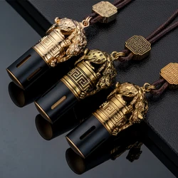 Metal Luxury Animal Design Leather Strap Car Fragrance Vintage Auto Car Air Freshener Good Smell Hanging Car Perfume Decoration