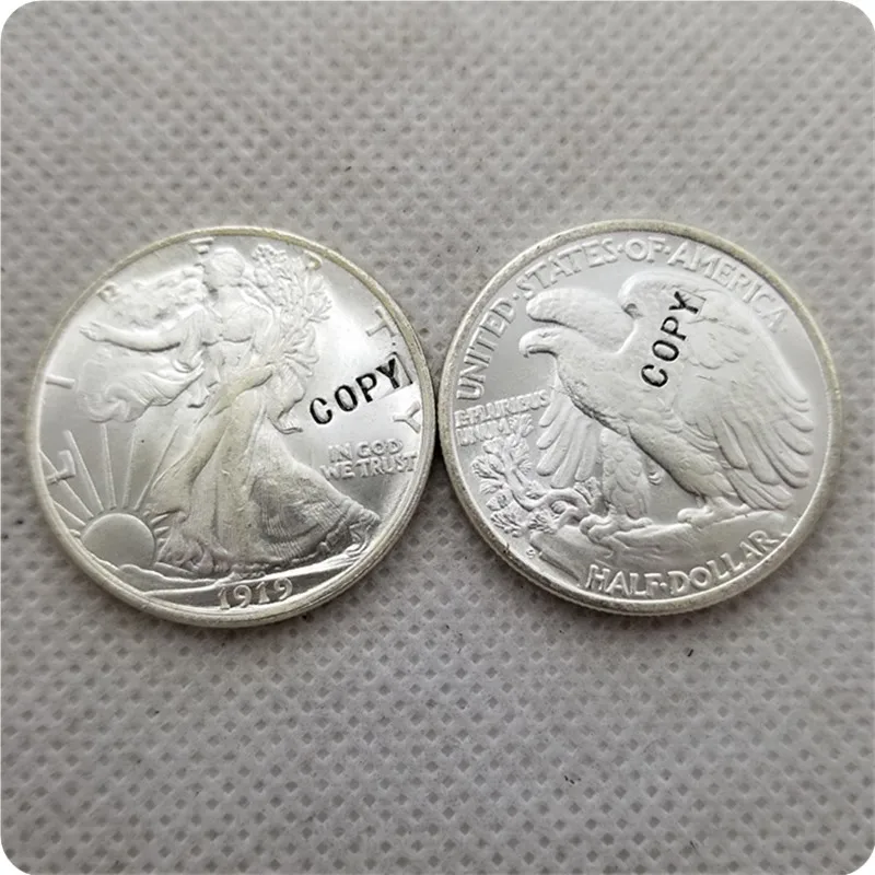 1919-S,D Walking Liberty Half Dollar COIN COPY commemorative coins-replica coins medal coins collectibles