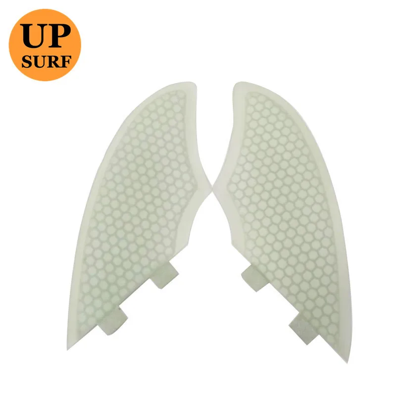 Surf Fins Double Tabs Quad Fins Set Keel Fins/GX White quillas Quad fins surfboard accessories in surfing