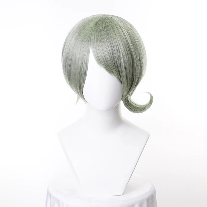 Danganronpa Dangan Ronpa V3 Tojo Kirumi Cosplay Wigs Halloween Party Short Synthetic Hair Styled  + Wig Cap