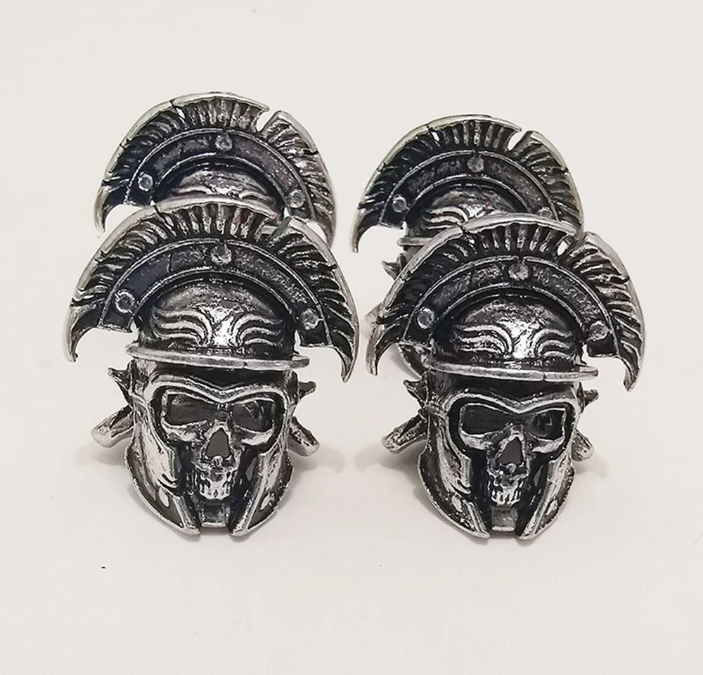 الجمجمة المحارب خوذة فايكنغ رون الشعر Dreadlock اللحية الخرز المفاتيح الاكسسوارات دلاية مجوهرات قلادة Paracord سكين الخرز