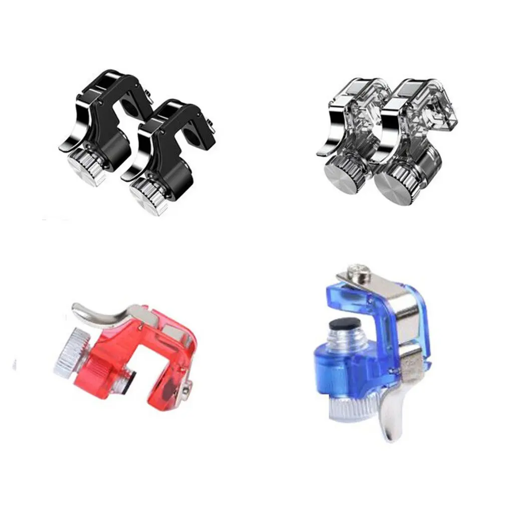 2ชิ้น/ล็อต R11โลหะโทรศัพท์สมาร์ทโทรศัพท์มือถือ Gaming สำหรับ PUBG Mobile Gamepad ปุ่ม Aim Key L1 R1นักกีฬา pubg Controller