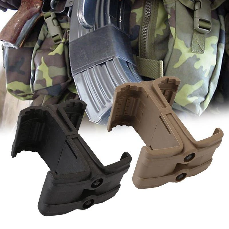 Soporte táctico AK/M4/PMAG/M16 para cargador, barril, linterna, abrazadera