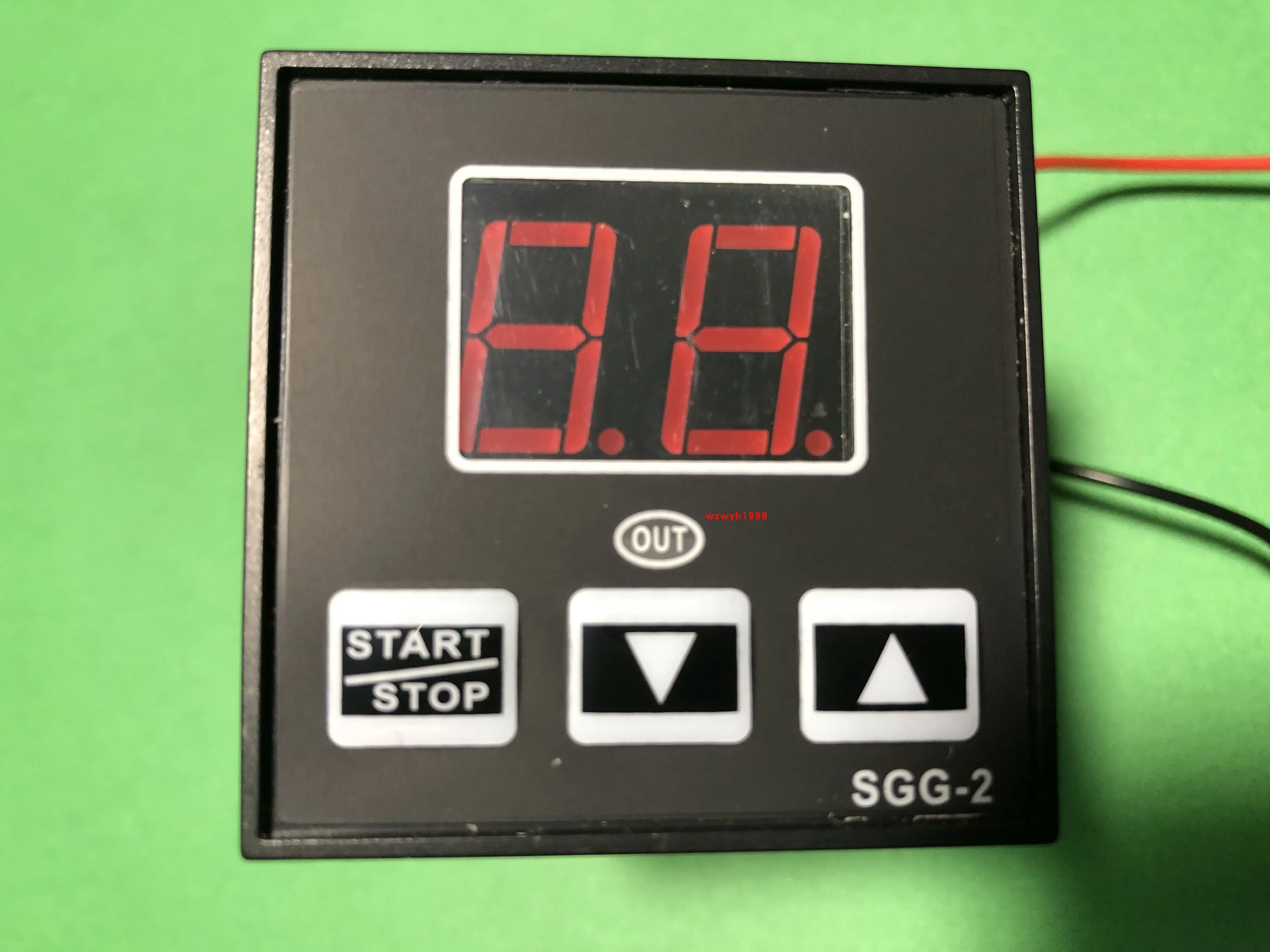 

Oven 0-99 minutes countdown alarm, Hongling oven time relay SGG-2 timer, screw connection, direct connection type at the back