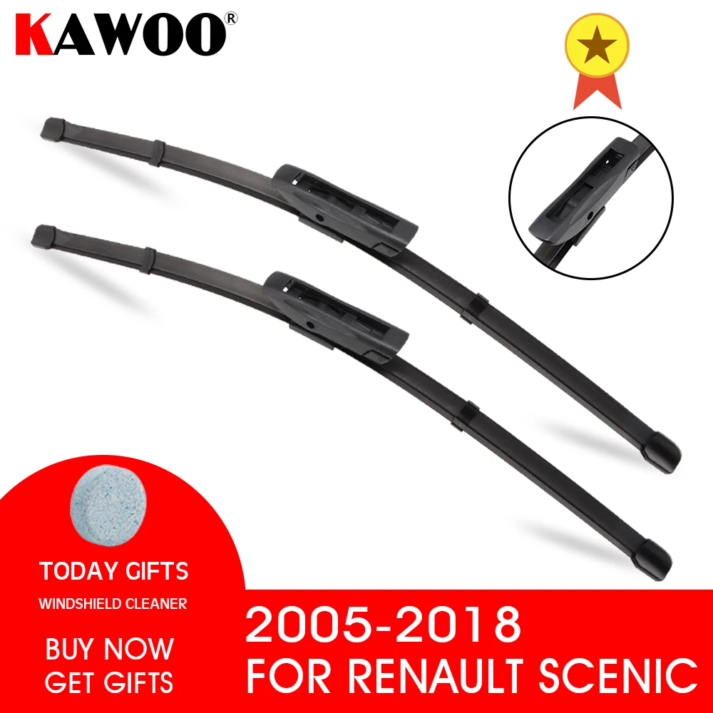 

Car Wiper Blades for Renault Grand Scenic II III 2005 2006 2007 2008 2009 2010 2011 2012 2013 2014 2015 2016 2017 2018 Wipers