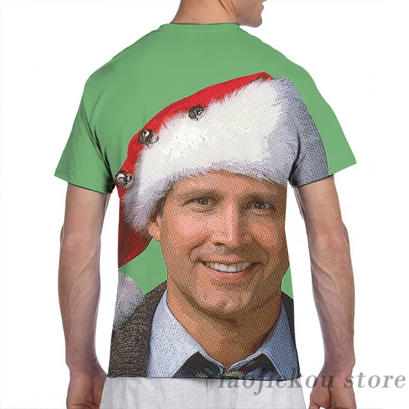 Clark Griswold National Lampoons 1989 Christmas Vacation movie santa hat men T-Shirt women t shirt boy tops tees