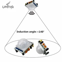SR501 Motion Sensor Detector Module HC-SR501 Adjust IR Pyroelectric Infrared PIR Module AM312 Sensor Module for arduino Diy Kit