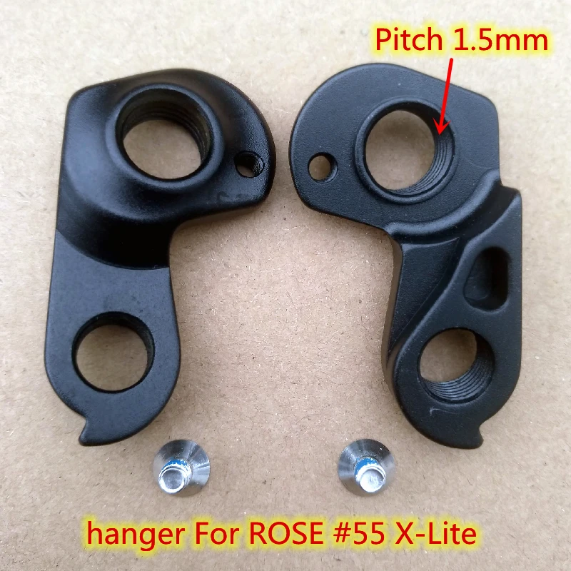 2pc Bicycle rear derailleur hanger For ROSE #55 X-Lite Six Disc Four Disc 2018-2019 ROSE Backroad frame hanger road MECH dropout