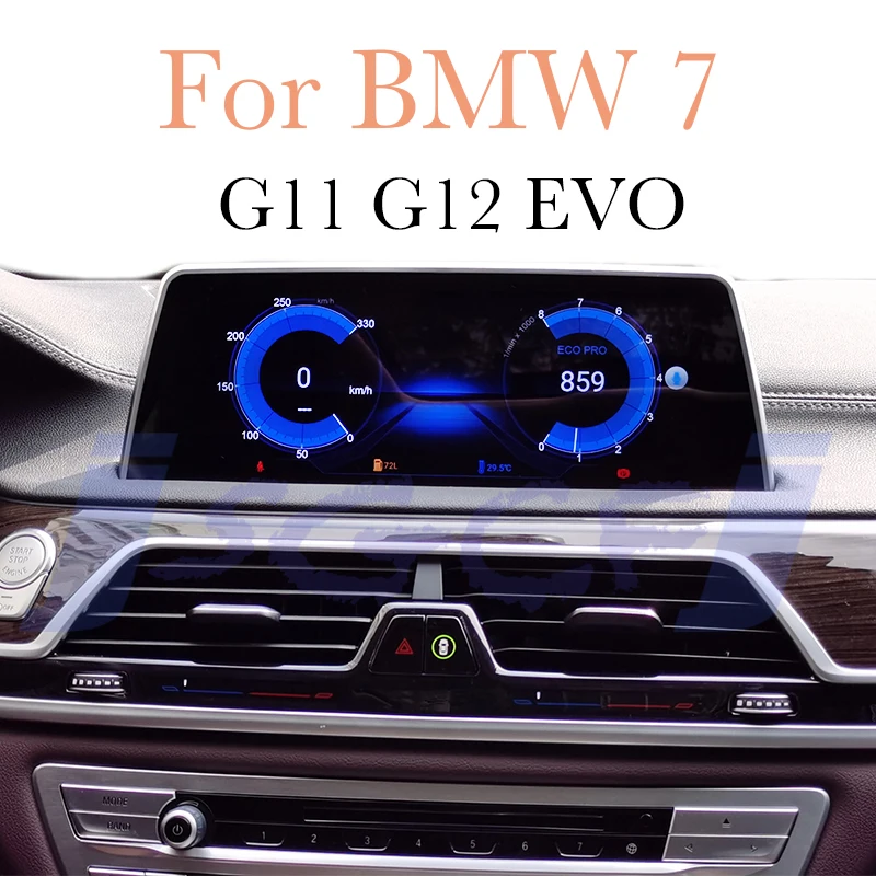 Dla BMW serii 7 G11 G12 iDrive xDrive MGU EVO ID7 UI CarPlay 360 BirdView samochodowe Stereo Audio 4G SIM nawigacja GPS Radio nawigacja