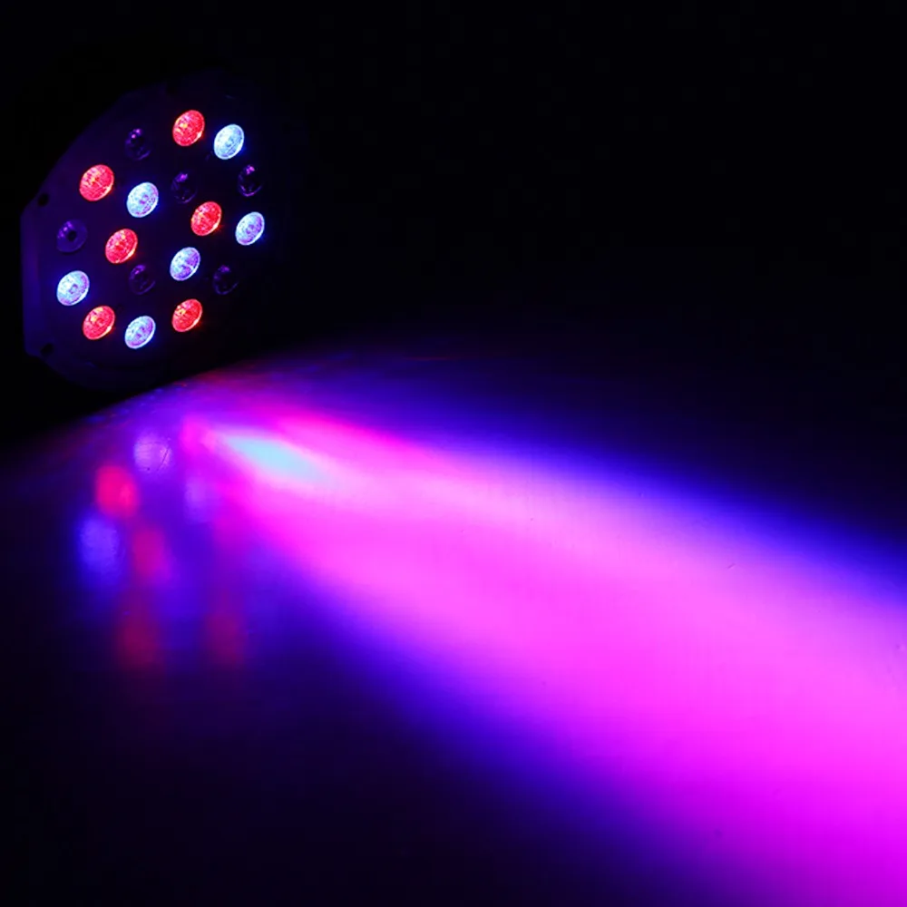 AC90-240V 18W 18 LED RGB Stage Light Par Light Drop Shipping