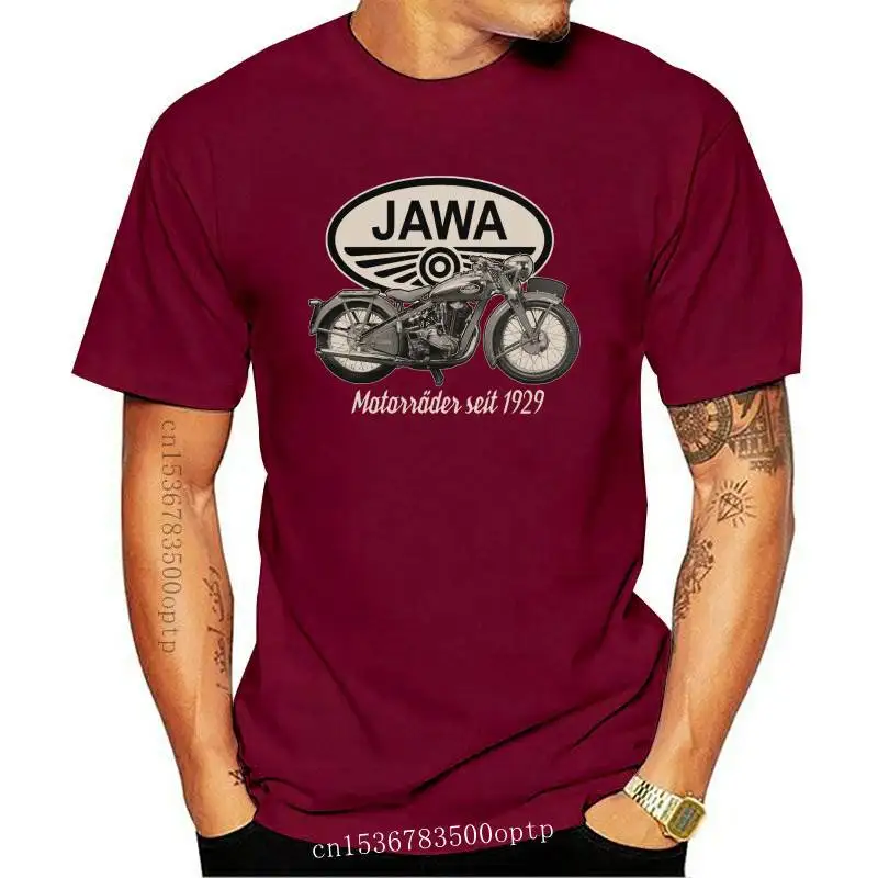 New Jawa Ringer T-Shirt Motorcycle Cult Nostalgia Motorcycle 35070050(1)