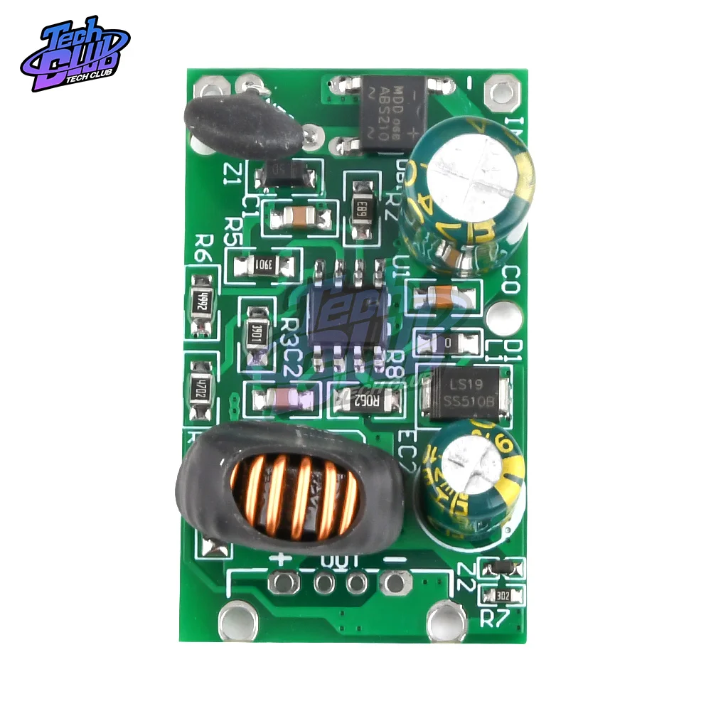 DC-DC 9V-90V Non-isolated Step-down Module Output 12V2A with Reverse Connection Protection for Car Power Supply Battery Charge