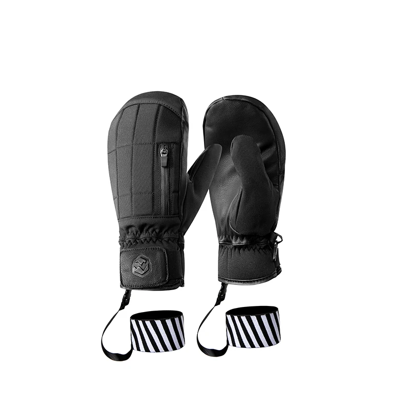 Ski Gloves Snowmobile Winter Gloves Fleece Warm Snowboard Mittens with Windproof and Waterproof