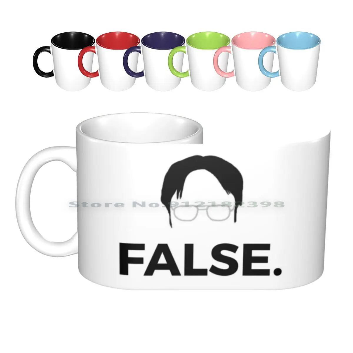 Dwight Schrute - False - The Office ( U.s. ) Ceramic Mugs Coffee Cups Milk Tea Mug The Office Dwight Schrute False Dwight Schrut