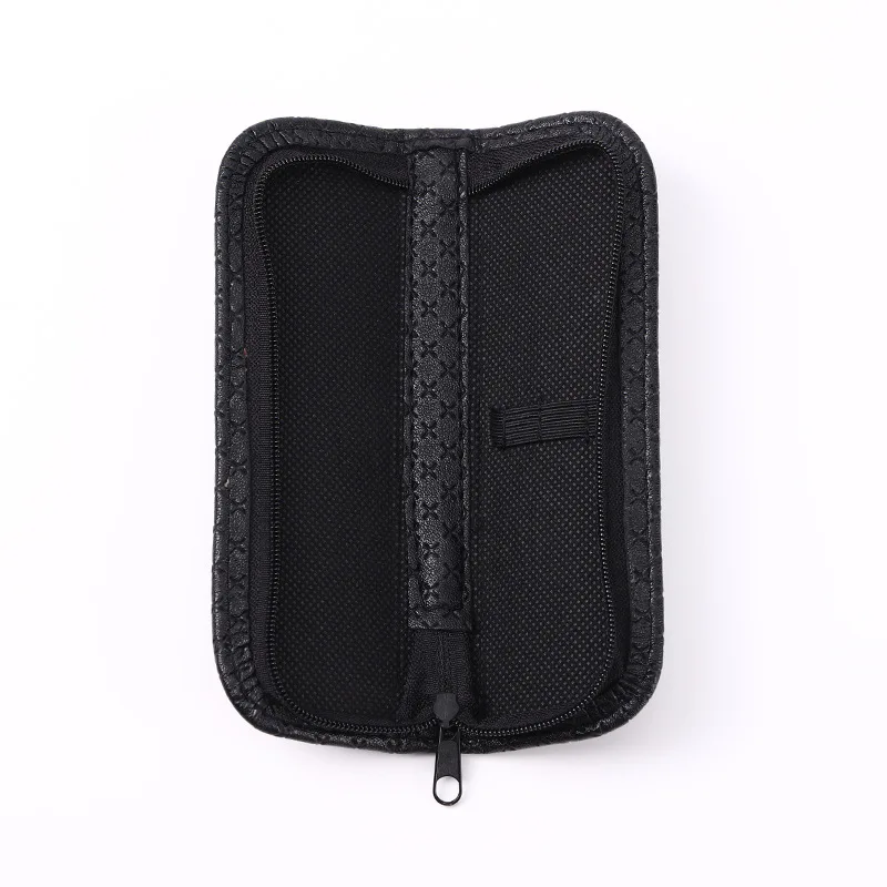 Eyelash Extension Special Tweezers Leather Case Professional storage bag for tweezers Eyelashes Kit Portable safe makeup tools