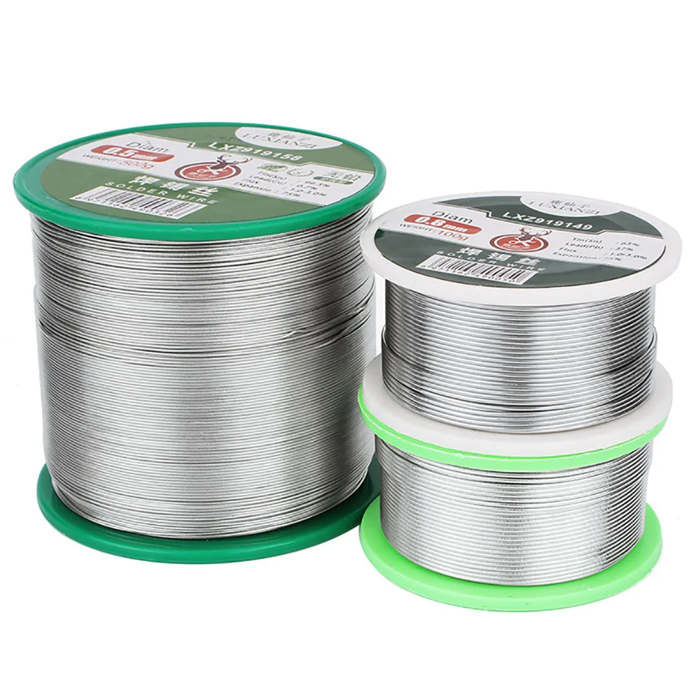 Tidak Perlu Solder Bubuk Pengelasan Mematri Suhu Rendah Solder Batang Solder Kawat Timah Timah Timbal Rosin 0.3/0.4/0.5/0.6/0.8/1.0/1.2Mm