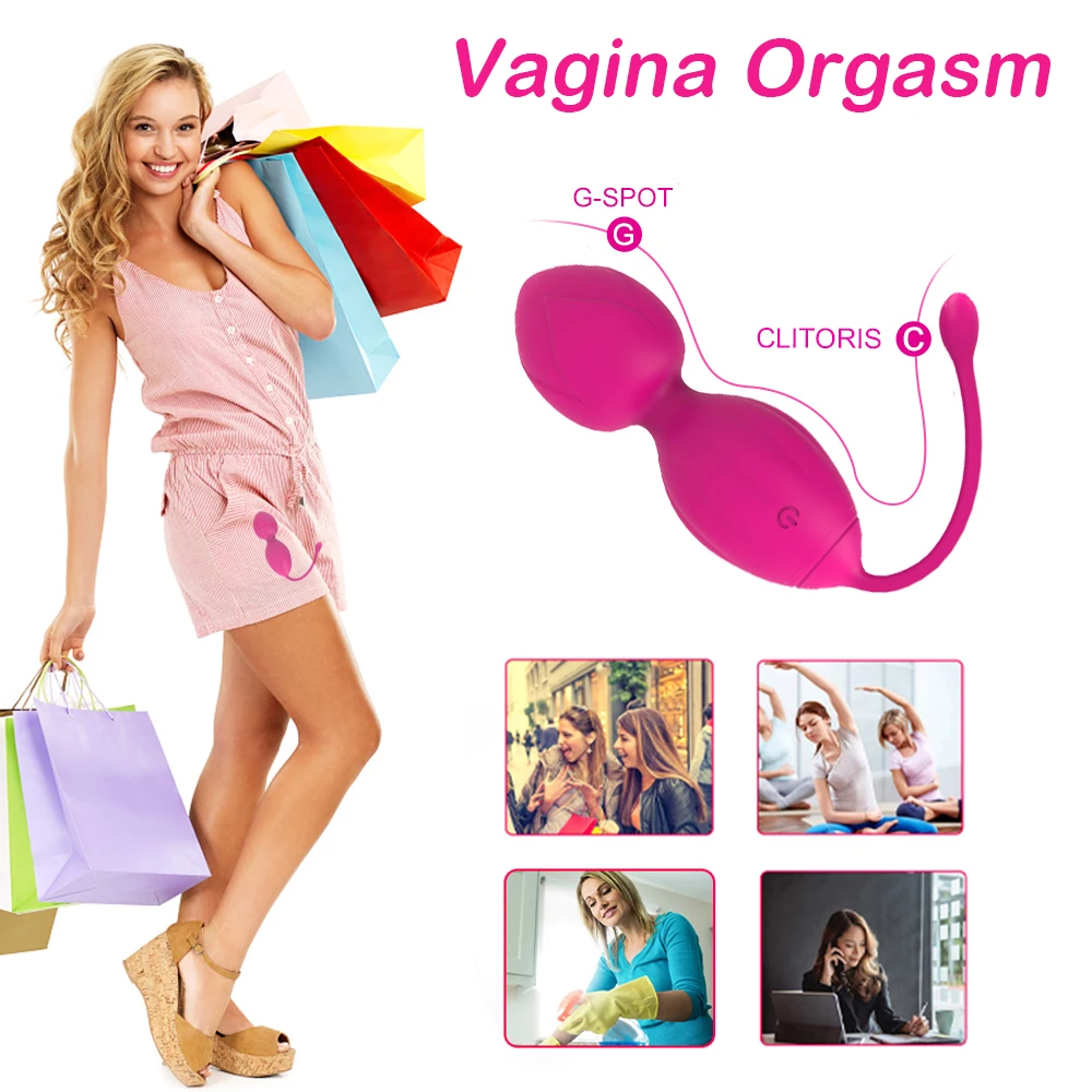 Wearable Panties Vibrating Eggs Vaginal Ball 10 Speeds Wireless Remote Control Geisha Kegel Ball Vagina Tighten Massage Exercise