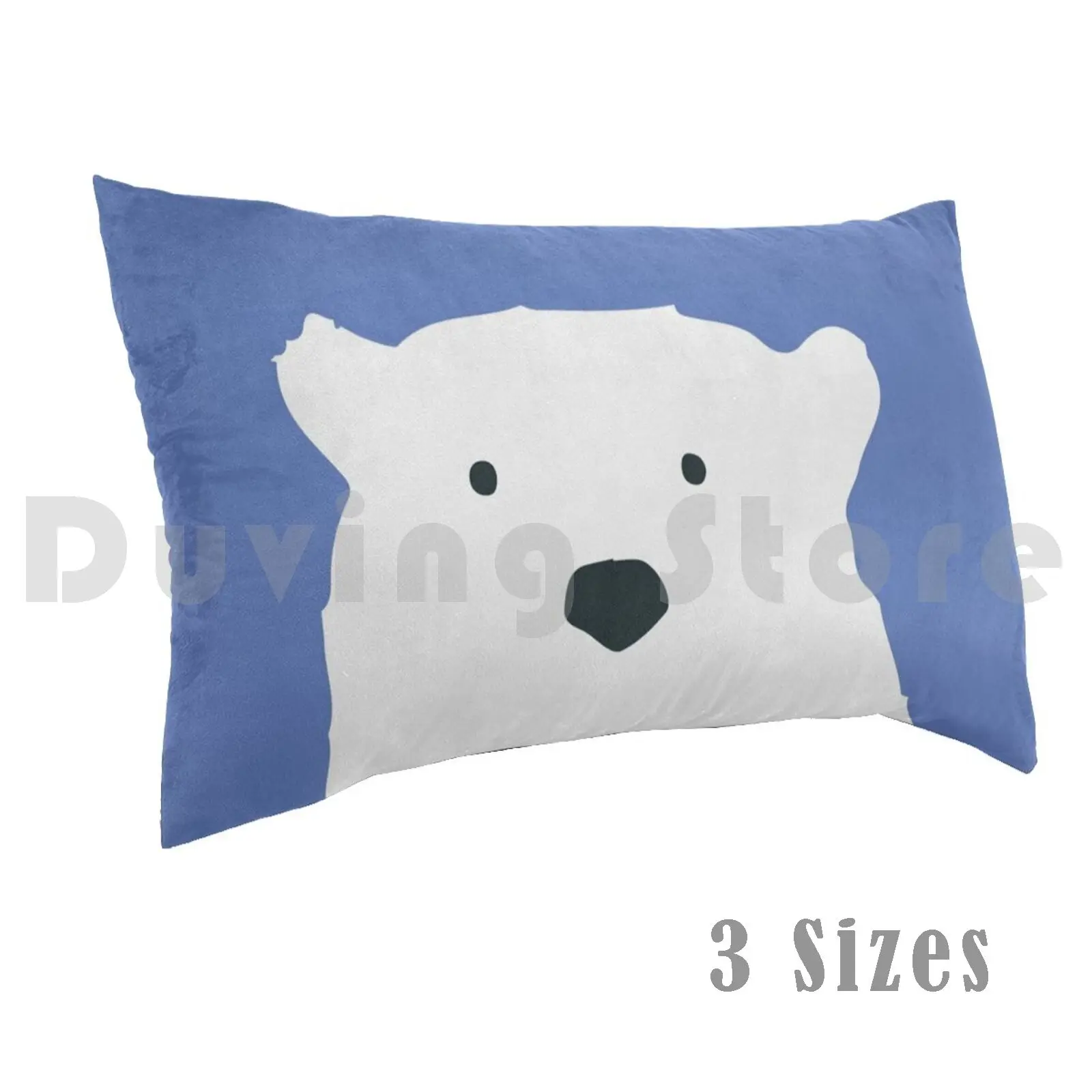 

Arctic Polar Bear Pillow Case Printed 50x75 Polar Bear Bear Antarctica Animal Iorek Byrnison Ice Cold Cute