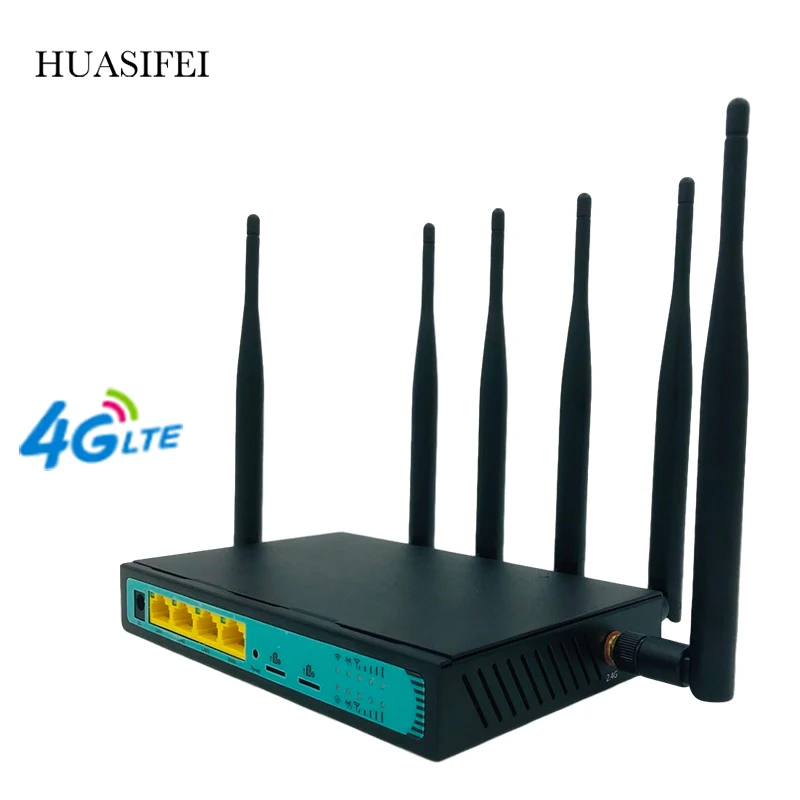 راوتر 3g4g ثنائي الشريحة ، صناعي ، جودة 4g ، CAT4 ، wi-fi ، مودم ، جهاز توجيه شبكة wi-fi ، النطاق العريض ، VPN ، بطاقة SIM 4g ، 192.168.1.1