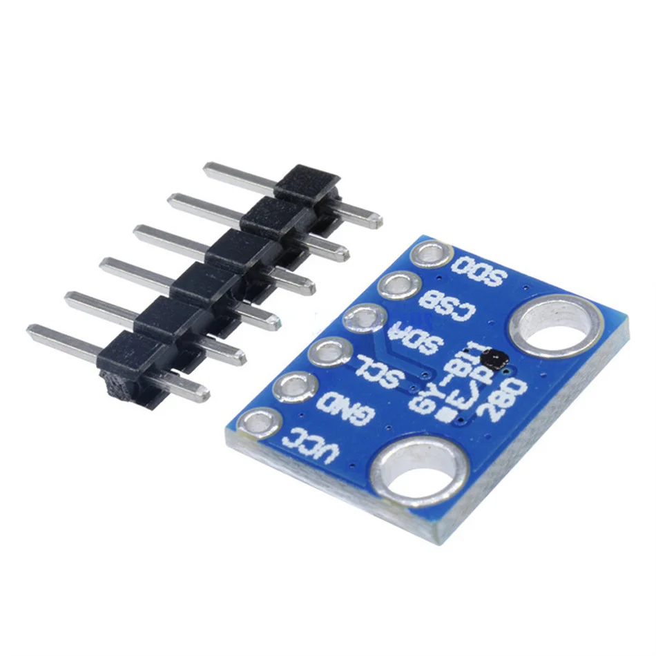 Módulo de pressão barométrica da umidade da temperatura do sensor digital de aokin 3.3v bmp280 para arduino